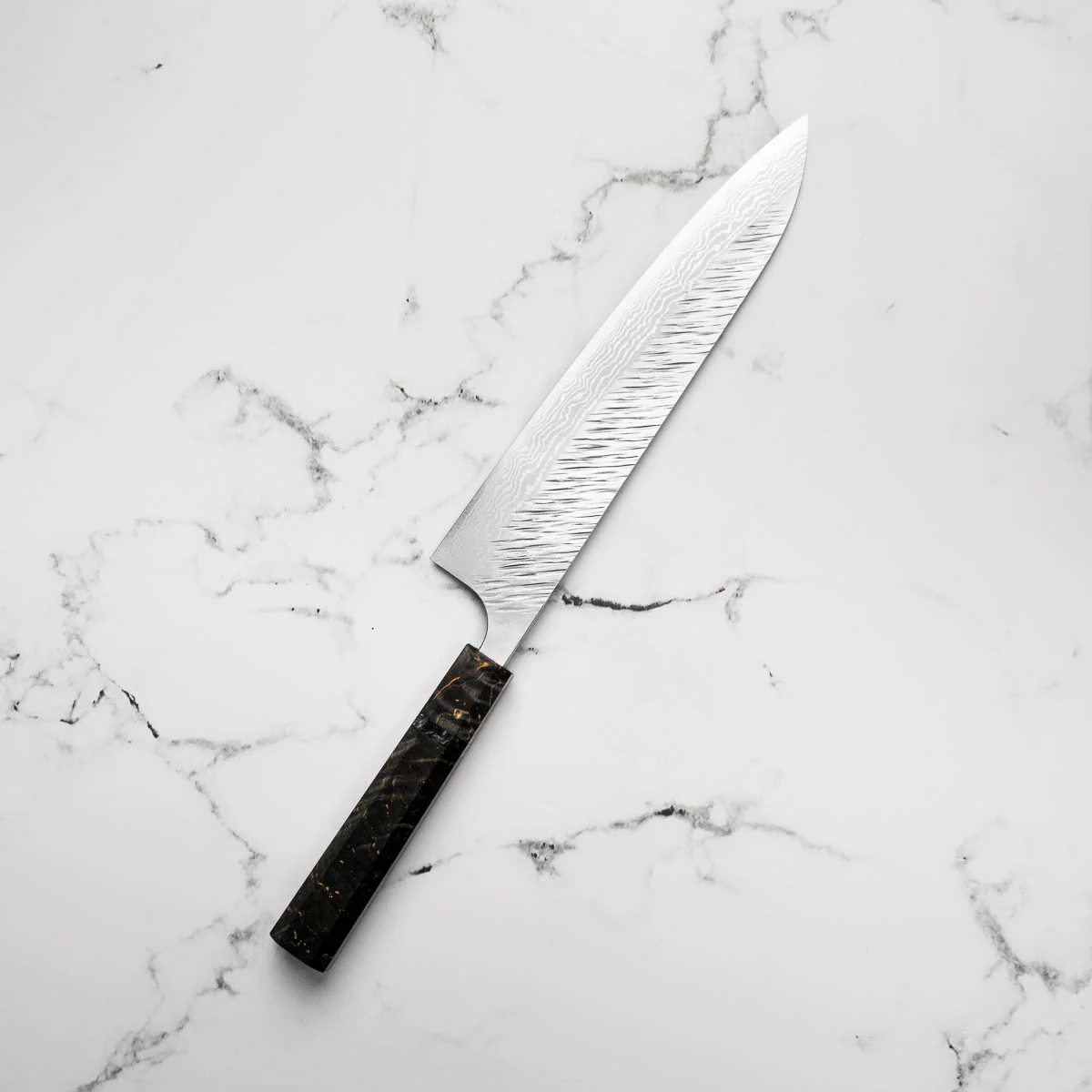 Yu Kurosaki Fujin VG10 Gyuto 240mm - Dark Maple - Image 2