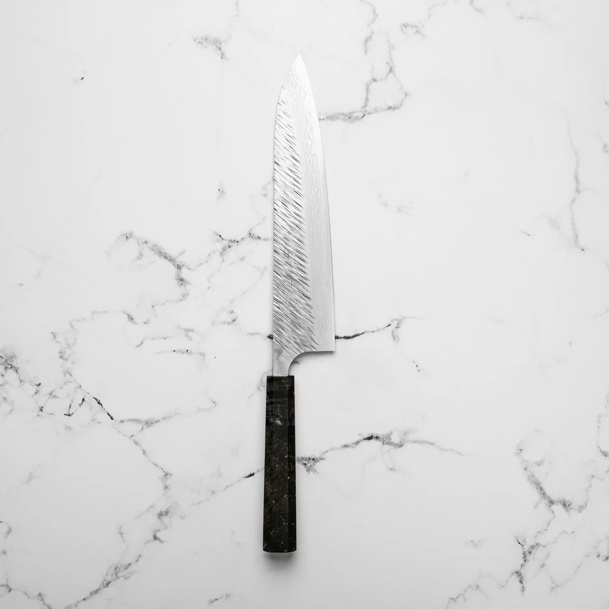 Yu Kurosaki Fujin VG10 Gyuto 240mm - Dark Maple - Image 6