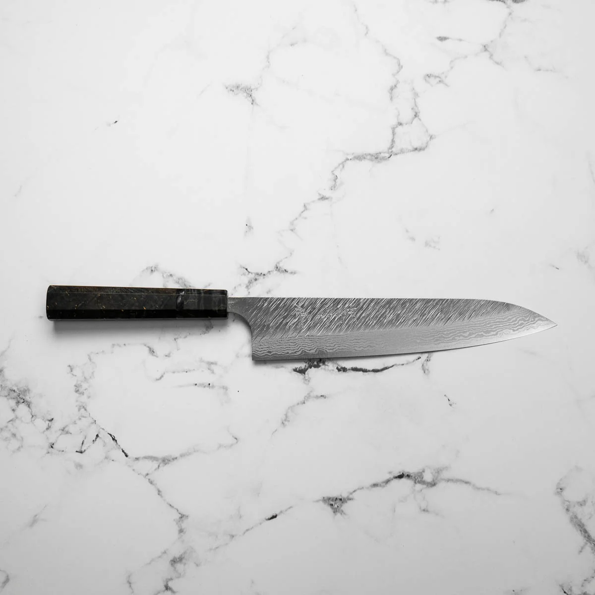 Yu Kurosaki Fujin VG10 Gyuto 240mm - Dark Maple - Image 7