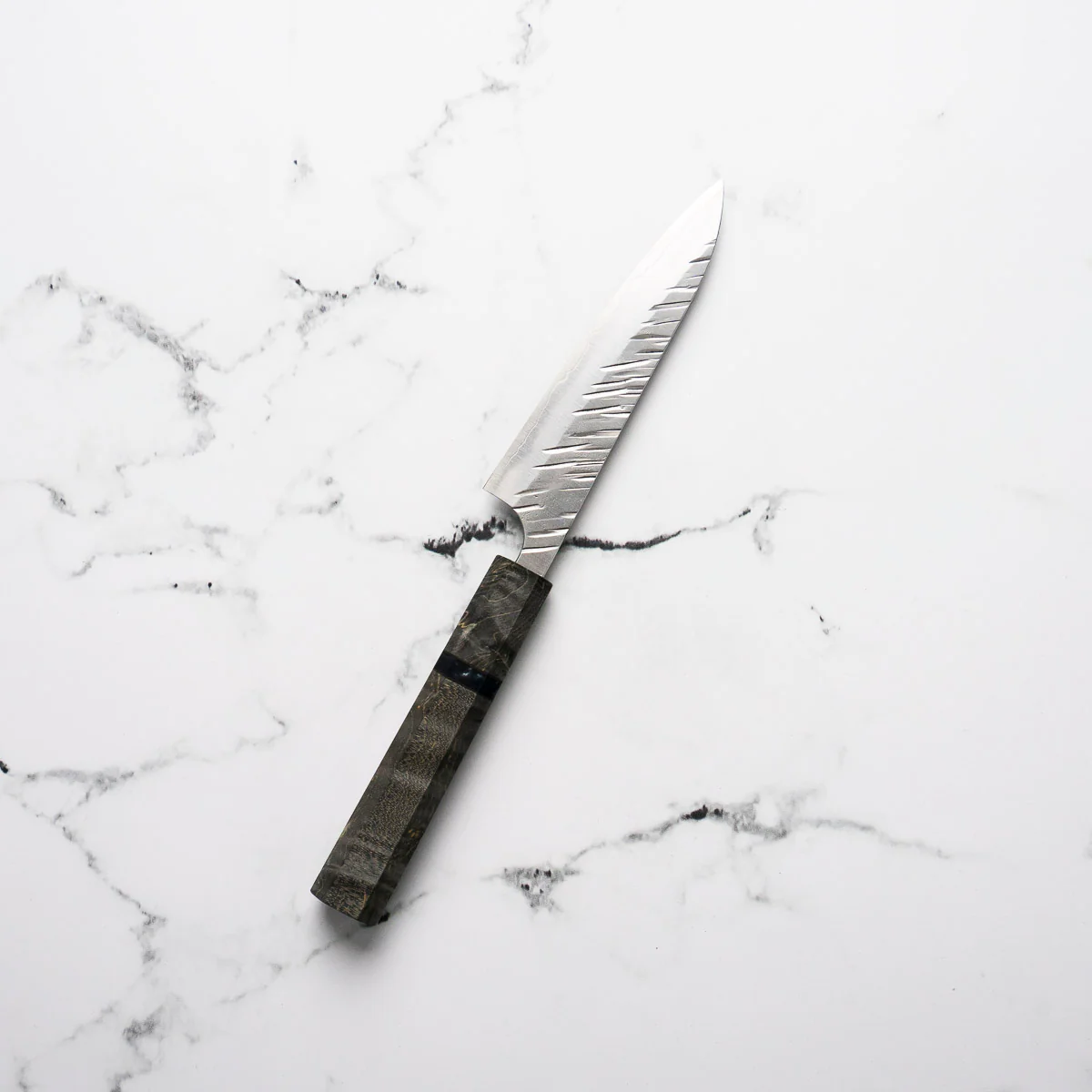 Yu Kurosaki SG2 Fujin Petty 120mm - Dark Maple - Image 5