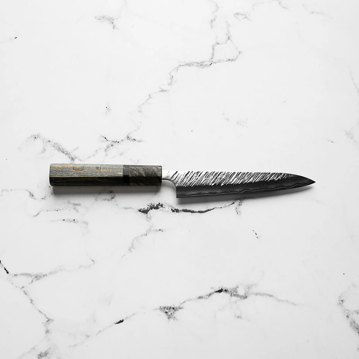 Yu Kurosaki SG2 Fujin Petty 150mm - Dark Maple - Image 4