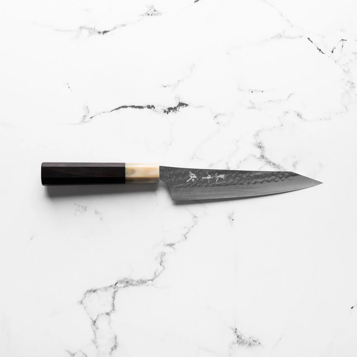 Yu Kurosaki SG2 Senko Petty 150mm - Ebony & Blonde - Image 4