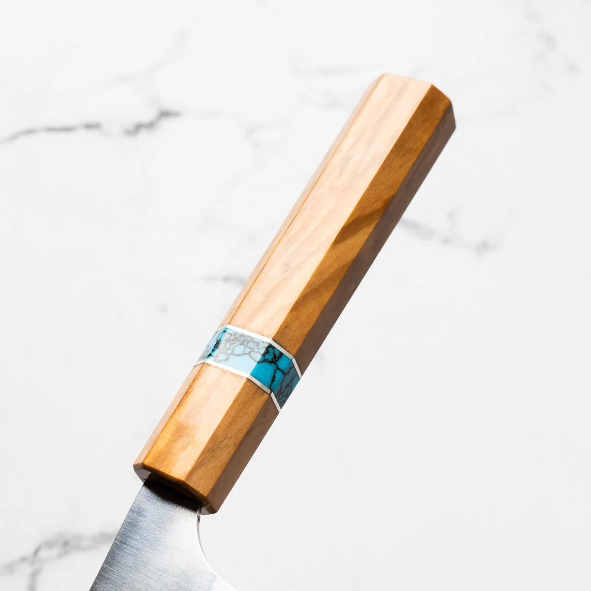 Yu Kurosaki Shin-Gekko VGXEOS Bunka 170mm - Olive Wood - Image 8