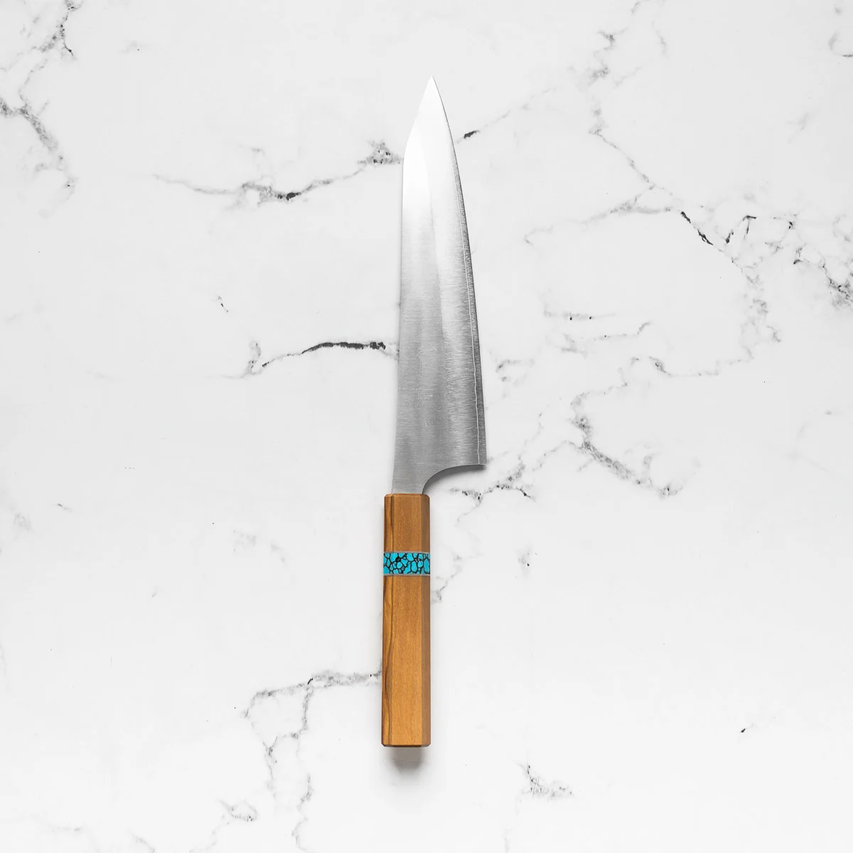 Yu Kurosaki Shin-Gekko VGXEOS Gyuto 210mm - Olive Wood - Image 3