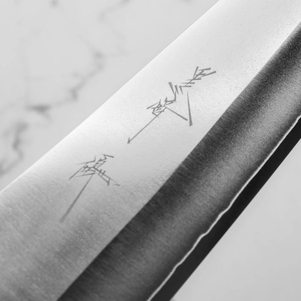 Yu Kurosaki Shin-Gekko VGXEOS Gyuto 210mm - Olive Wood - Image 5