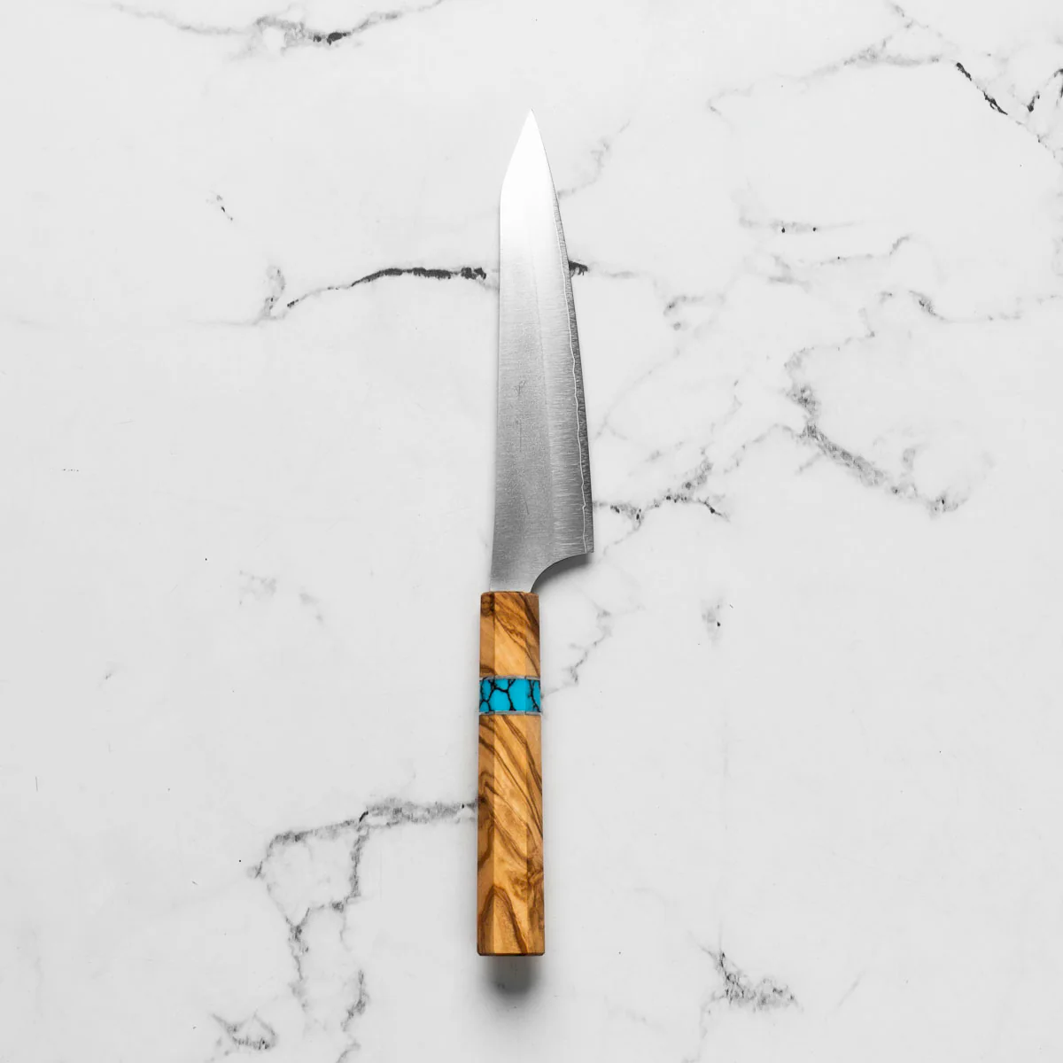 Yu Kurosaki Shin-Gekko VGXEOS Petty 150mm - Olive Wood - Image 3