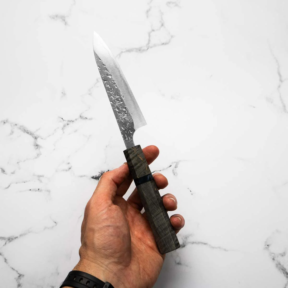 Yu Kurosaki Shizuku SG2 Petty 120mm - Dark Maple - Image 7