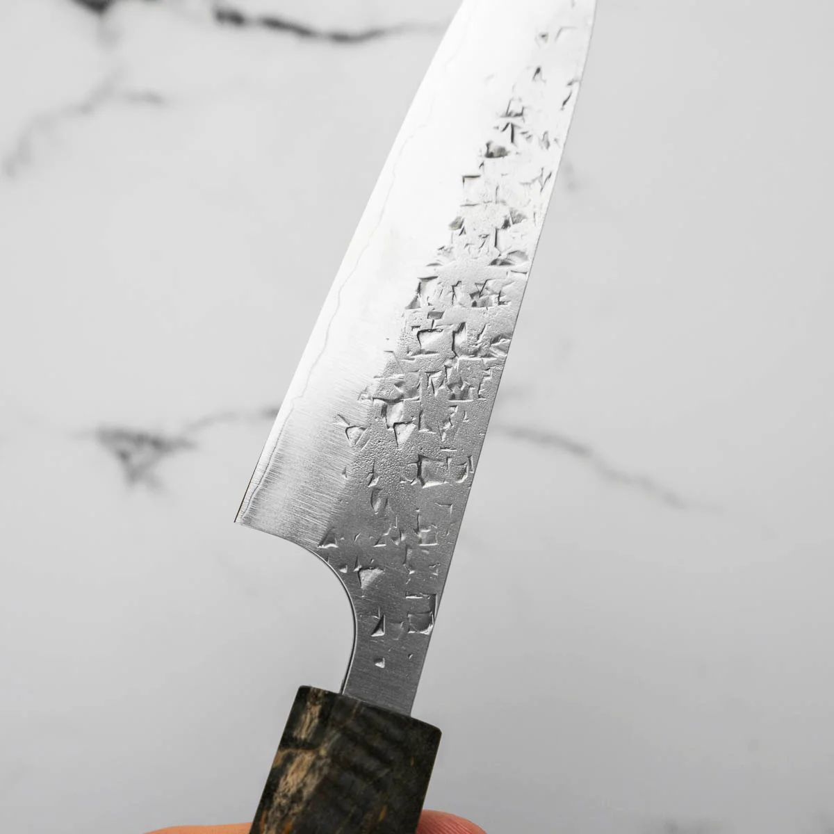 Yu Kurosaki Shizuku SG2 Petty 150mm - Dark Maple - Image 5
