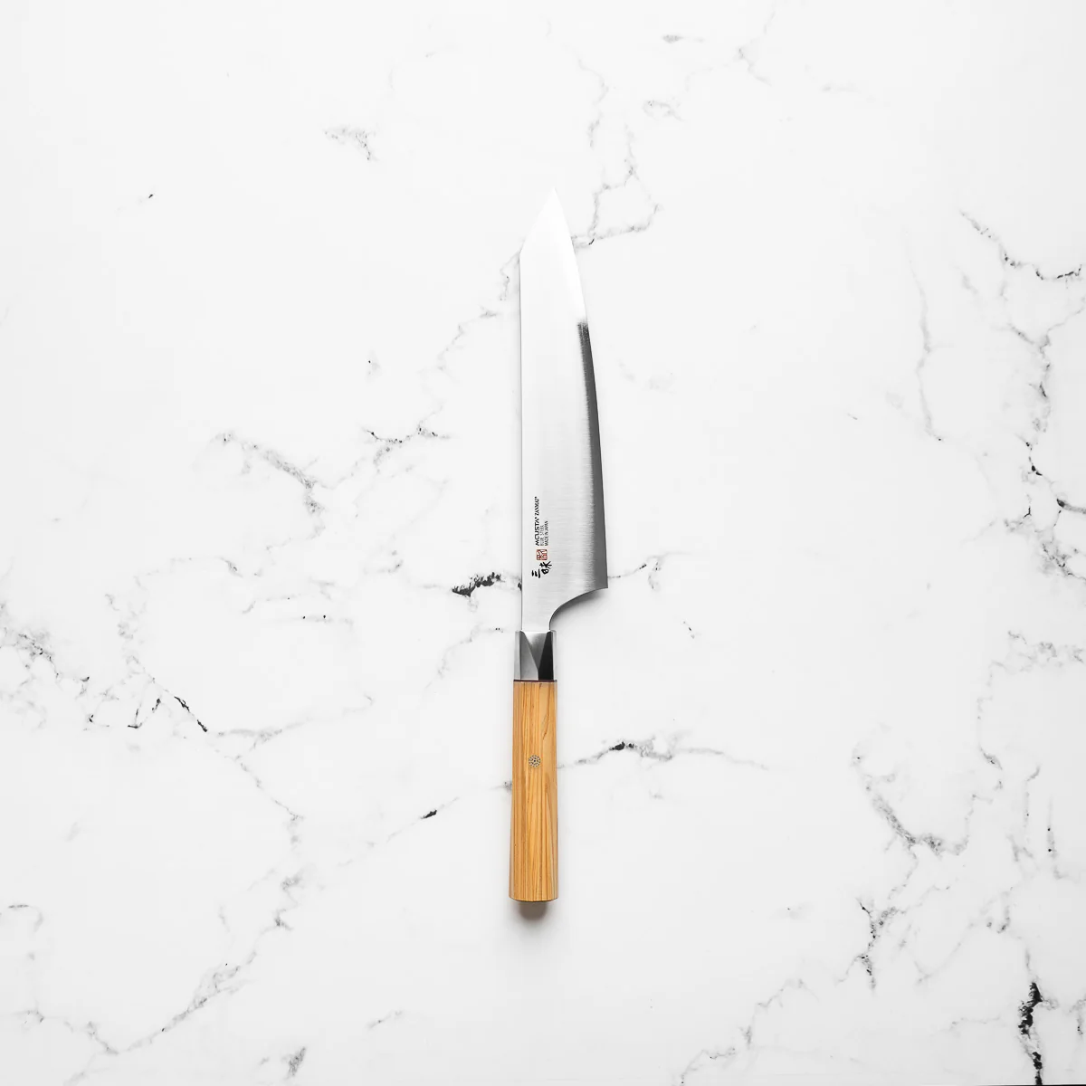 Mcusta Zanmai "Beyond" Blue Super Gyuto 210mm - Image 3