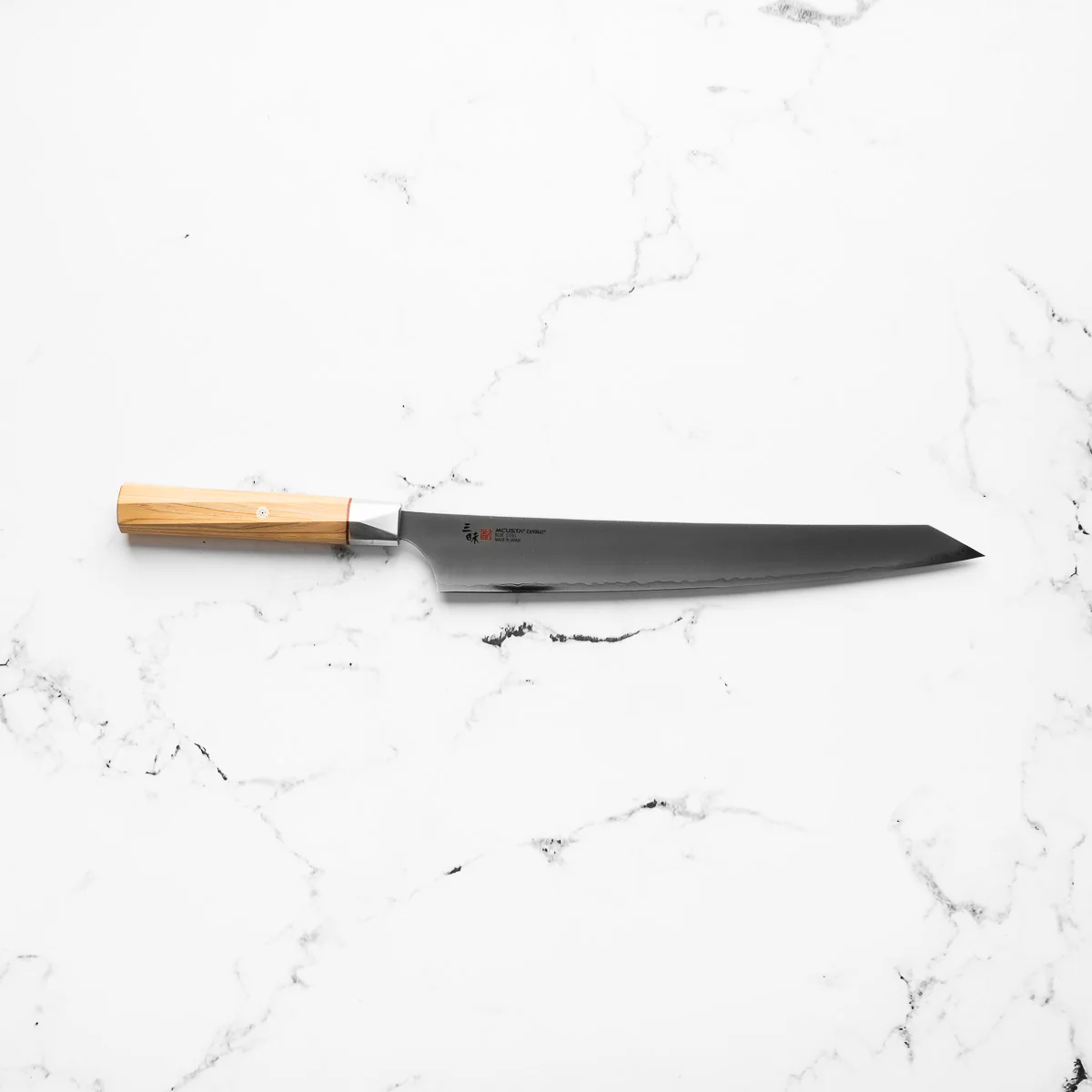 Mcusta Zanmai "Beyond" Blue Super Sujihiki 270mm - Image 4