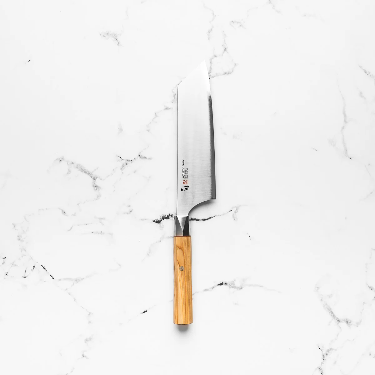 Mcusta Zanmai "Beyond" Blue Super Bunka 180mm - Image 3