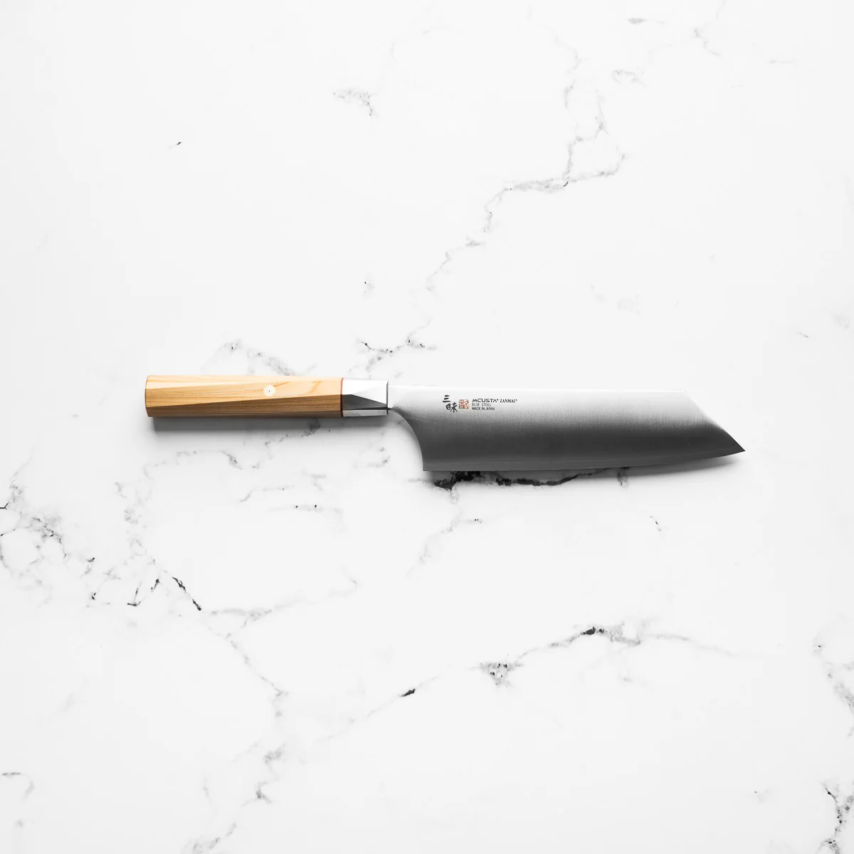 Mcusta Zanmai "Beyond" Blue Super Bunka 180mm - Image 4