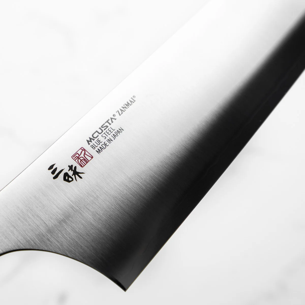 Mcusta Zanmai "Beyond" Blue Super Bunka 180mm - Image 5